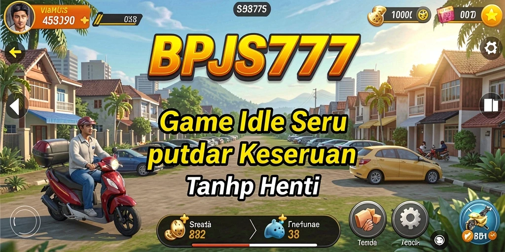Screenshot utama gameplay BPJS777 menampilkan karakter yang sedang mengumpulkan sumber daya.