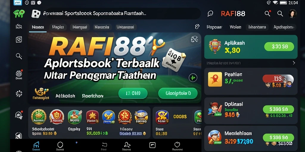 Screenshot utama RAFI88 menampilkan antarmuka modern dan interaksi pengguna yang mudah.
