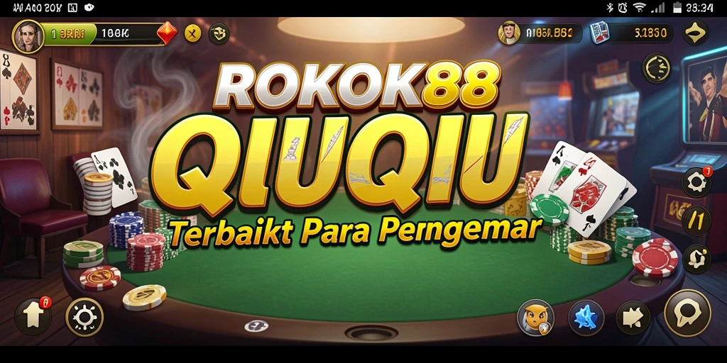 Gameplay seru QiuQiu di ROKOK88