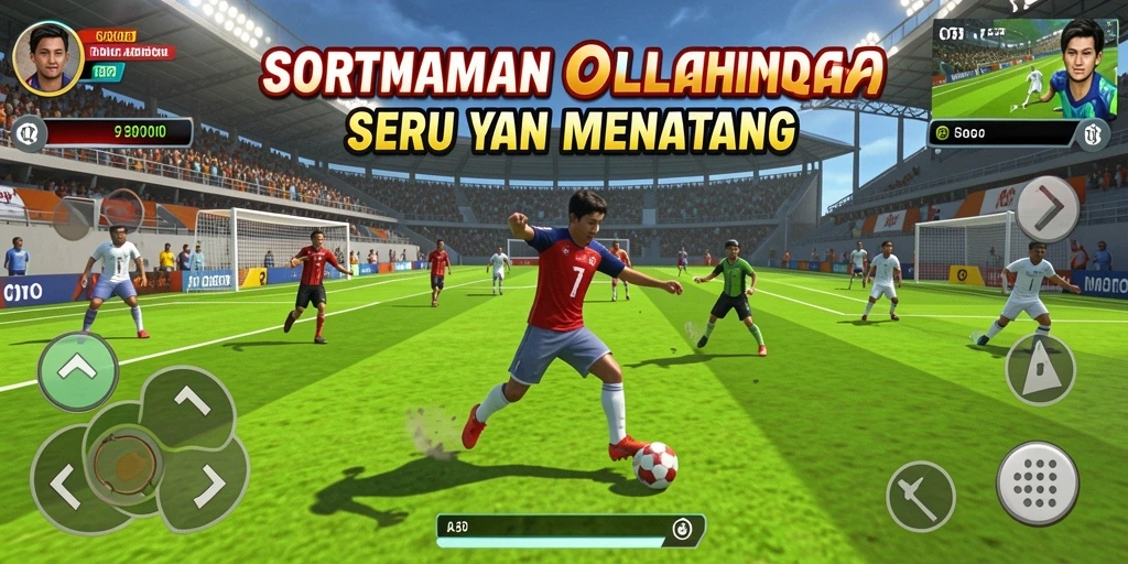 Gameplay SORTOTO yang menarik dan penuh aksi olahraga.
