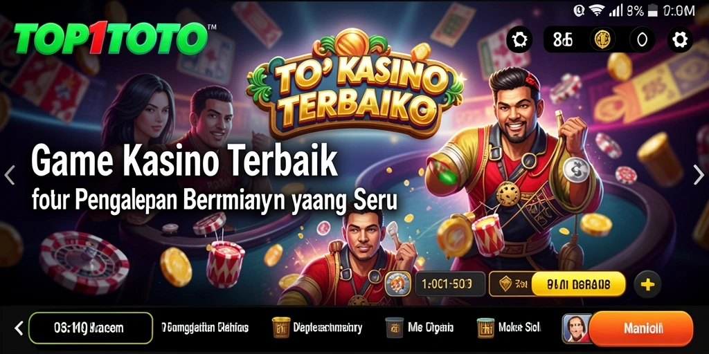 Tampilan gameplay TOP1TOTO yang menarik dan penuh aksi.