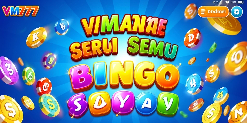 Screenshot gameplay Bingo yang menarik dan seru di VM777.