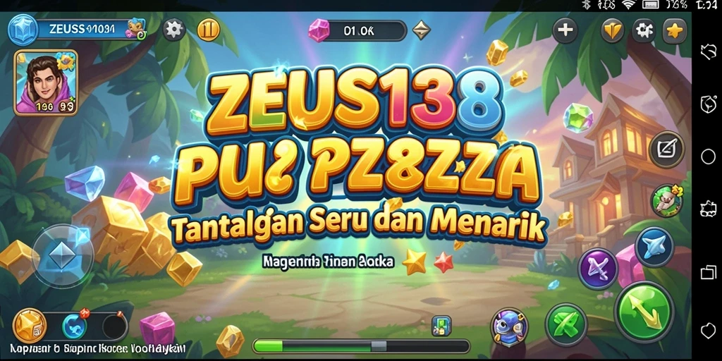 Gameplay seru ZEUS138 dengan berbagai puzzle menantang.